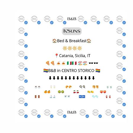 Ksuns Bed & Breakfast Катания Екстериор снимка
