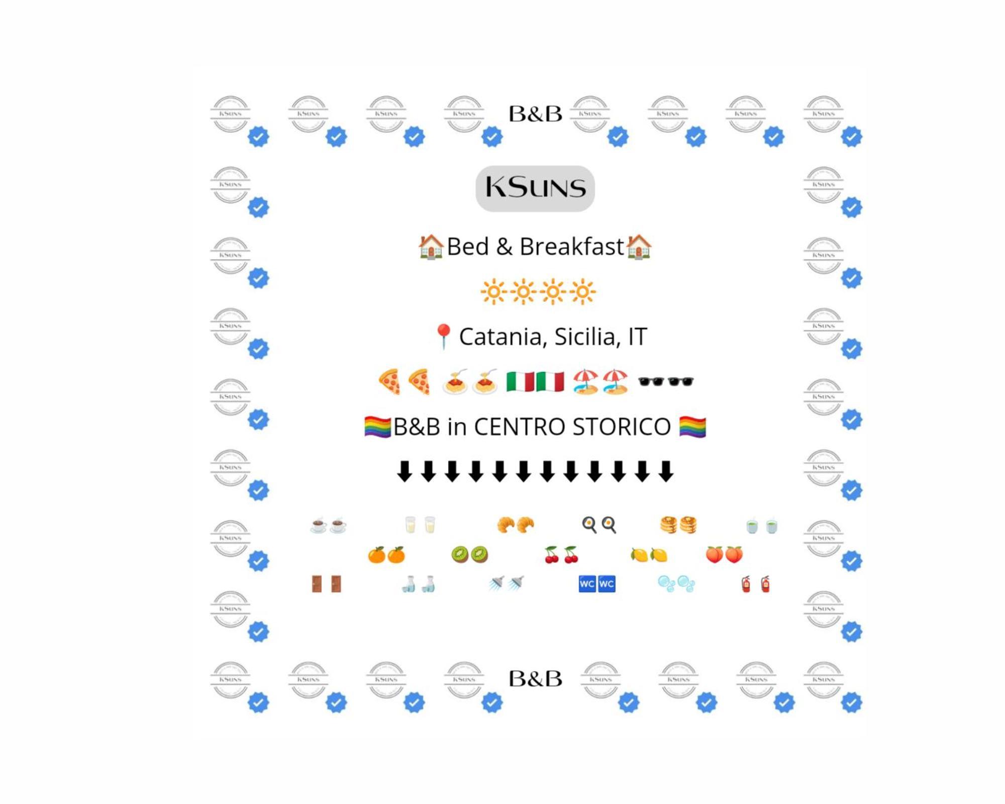 Ksuns Bed & Breakfast Катания Екстериор снимка